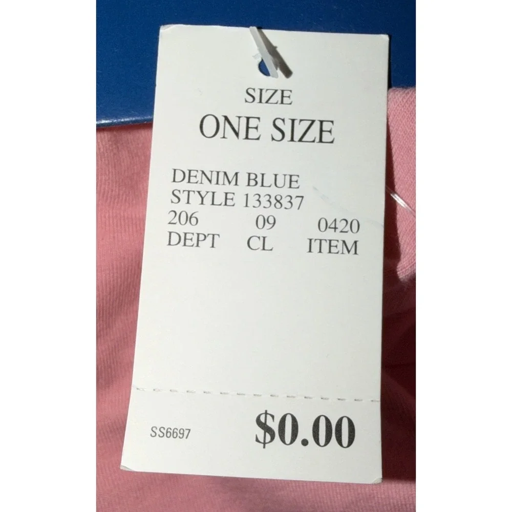 Y2K Genuine Baby OshKosh 6M 3Pc Denim Jumper Pink Top Tights‎ Set NWT Target